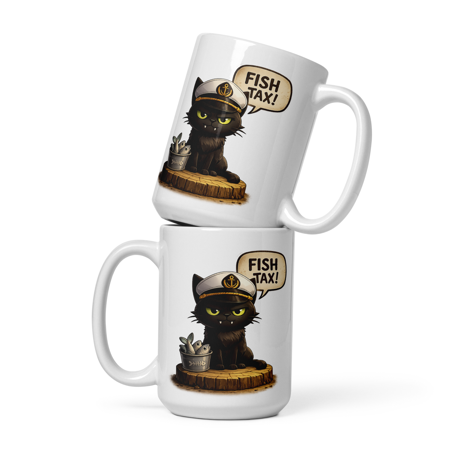 Kitty Fish Tax Mug