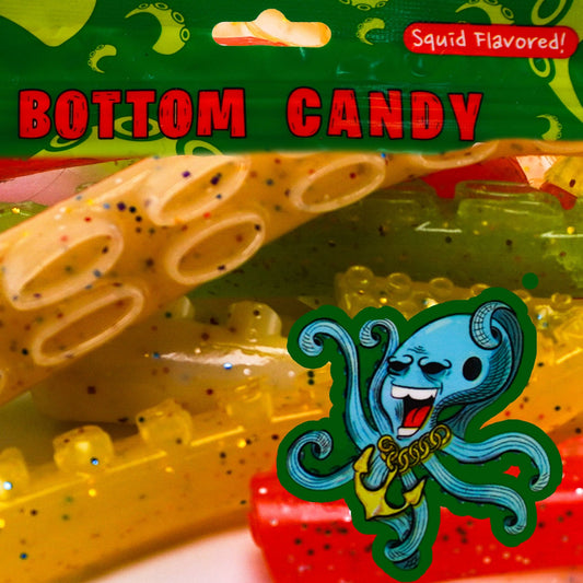 Bottom Candy Scented Squid Flavor Artificial Fishing Baits - Retail Package - South Florida Fishing Channel