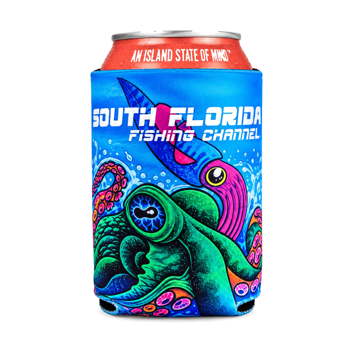 South Florida Fishing Channel Insulated Can Drink Coozie