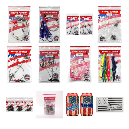South Florida Fishing Channel Offshore Fishing Tackle Rig Package Bundle - Packaged Rigs