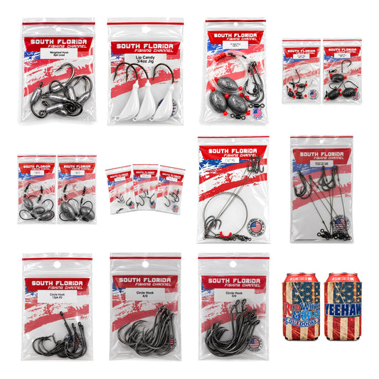 South Florida Fishing Channel Patch Reef Fishing Tackle Rig Package Bundle - Packaged Rigs