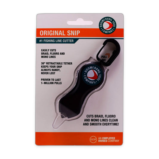 Boomerang Tool Retractable Fishing Line Cutter Snip for Braid and Mono - South Florida Fishing Channel