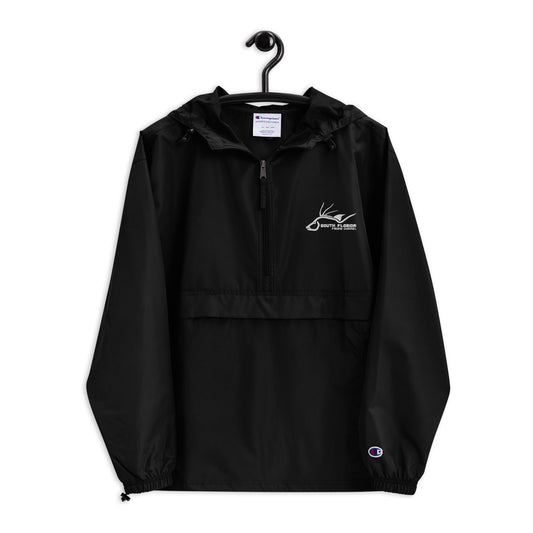 South Florida Fishing Channel Embroidered Packable Fishing Windbreaker Jacket