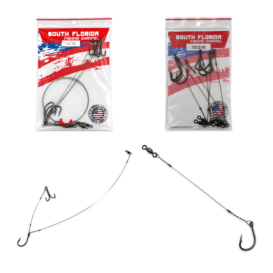 South Florida Fishing Channel Kingfish & Mackerel Wire Stinger Rig Package Bundle