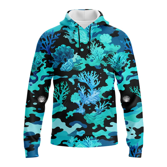 Reef Camo UV-Proof Performance Fishing Shirt - South Florida Fishing Channel