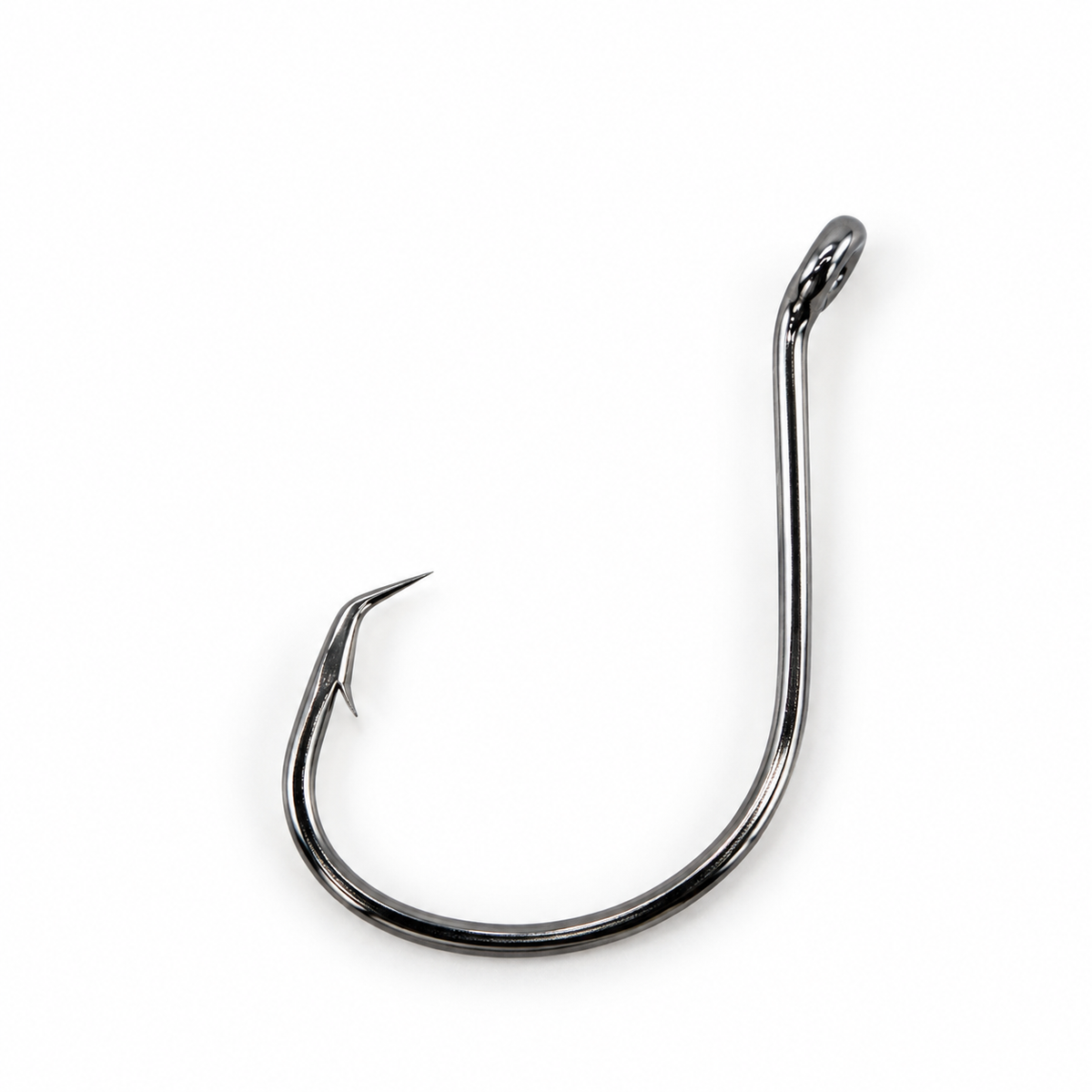 12-pack of 5/0 circle hooks for saltwater live bait and bottom fishing