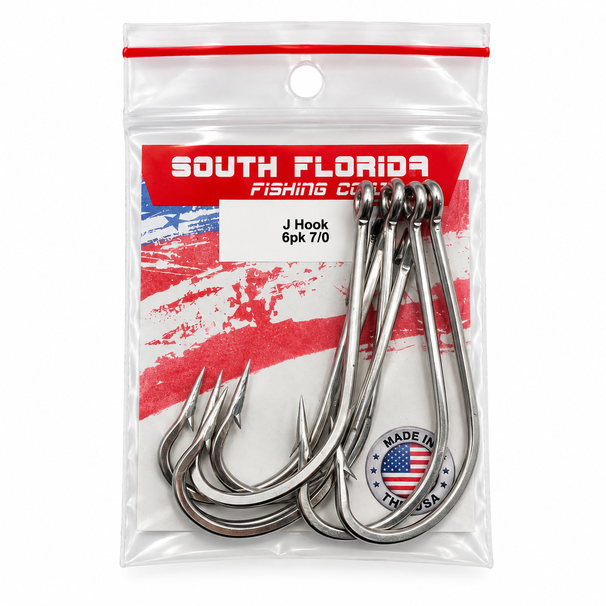 Trolling hooks (long shank) 6pk