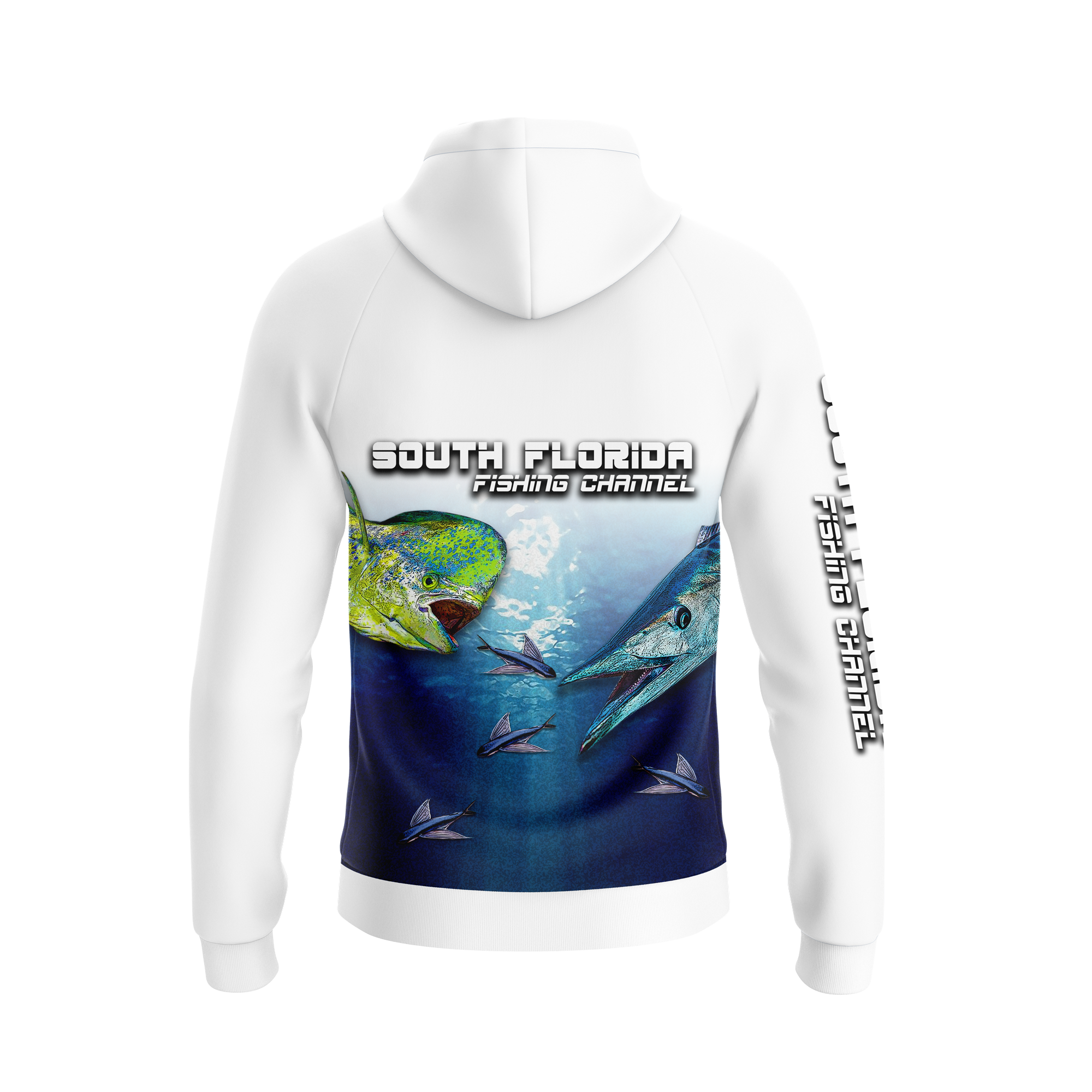 Offshore OG Performance Shirt – White Fishing Shirt for Mahi, Tuna & Offshore Trips