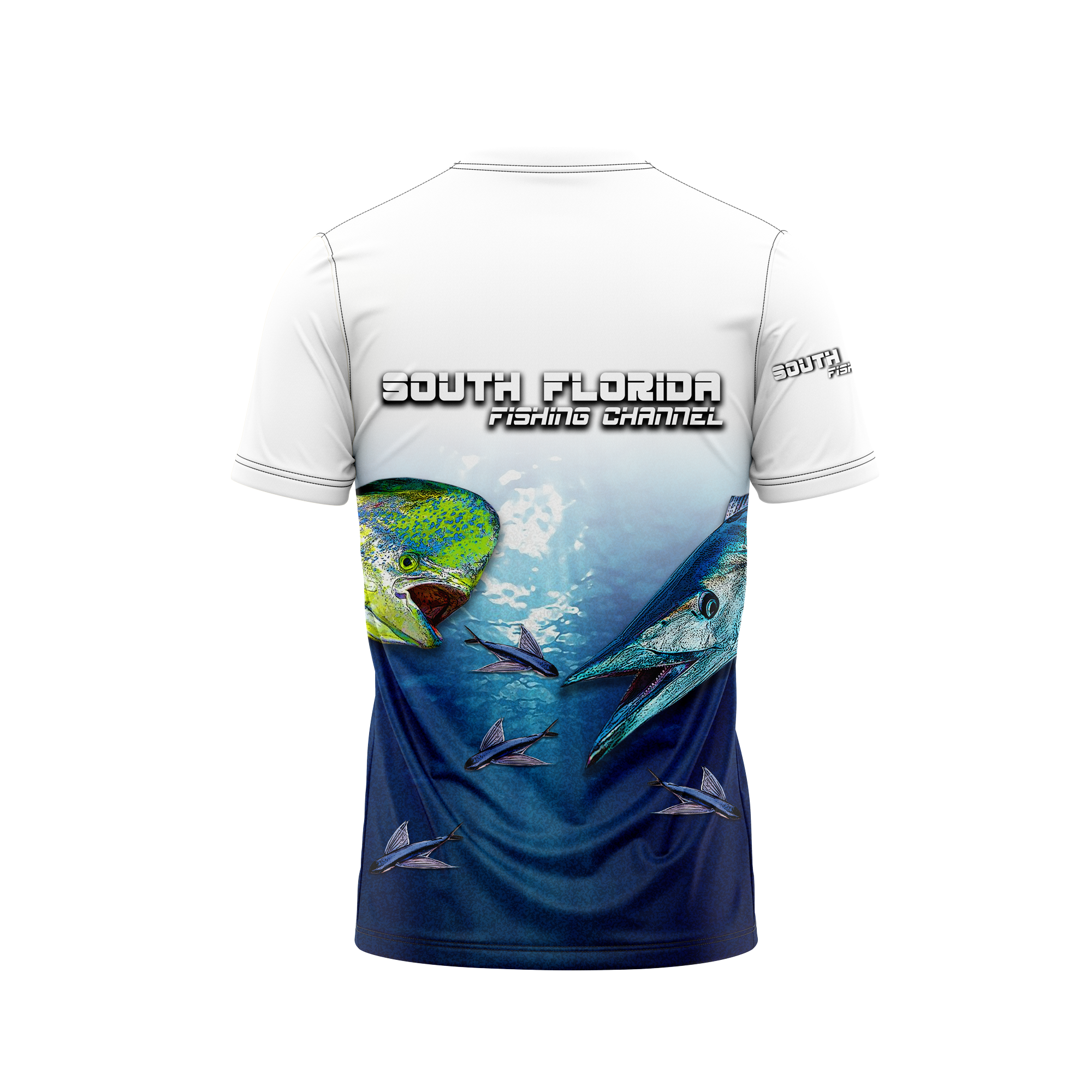 Offshore OG Performance Shirt – White Fishing Shirt for Mahi, Tuna & Offshore Trips