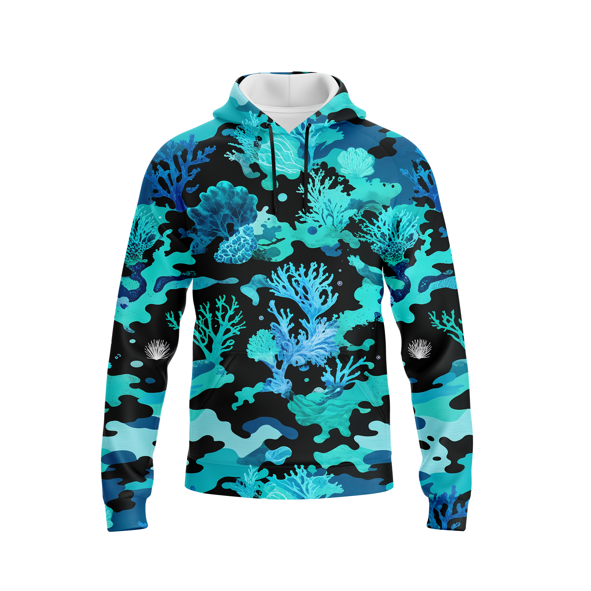 Reef Camo Fishing Shirt | UV-Proof Performance Gear