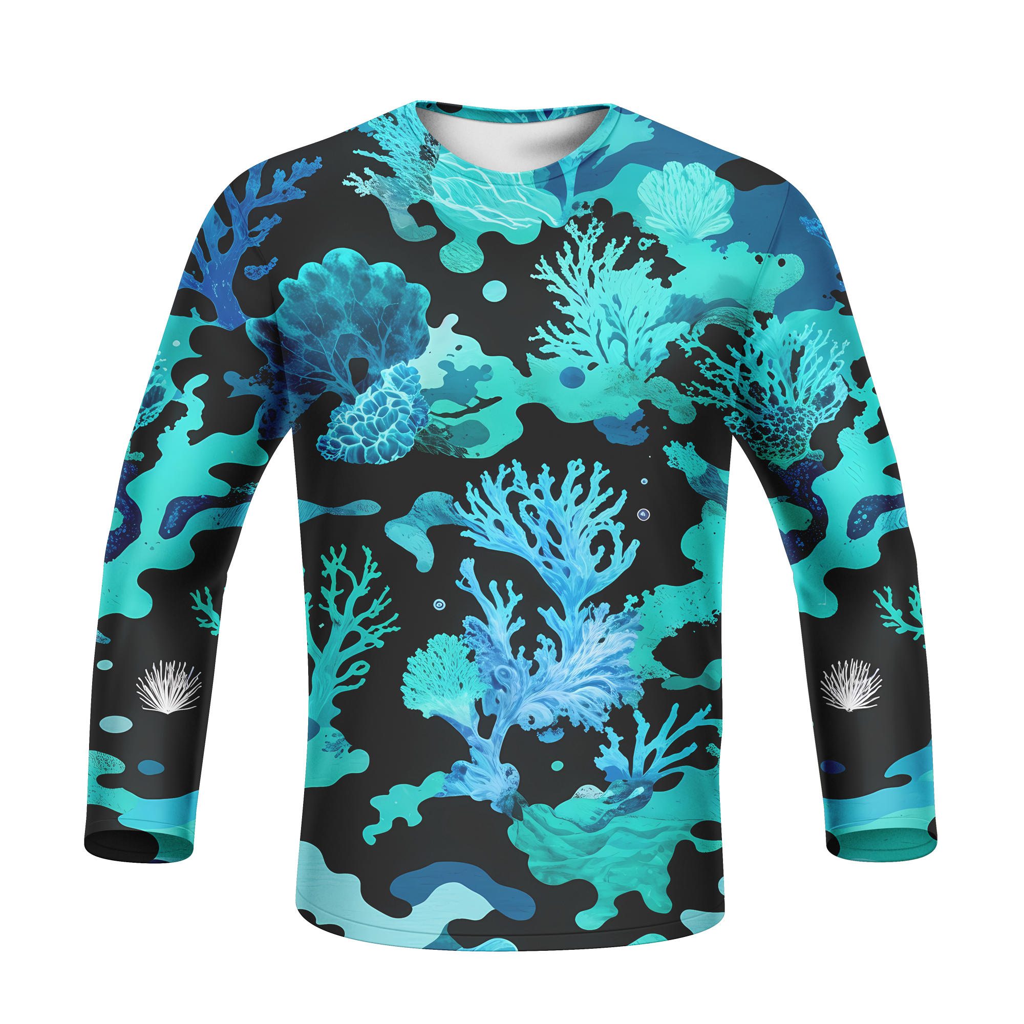 Reef Camo Fishing Shirt | UV-Proof Performance Gear