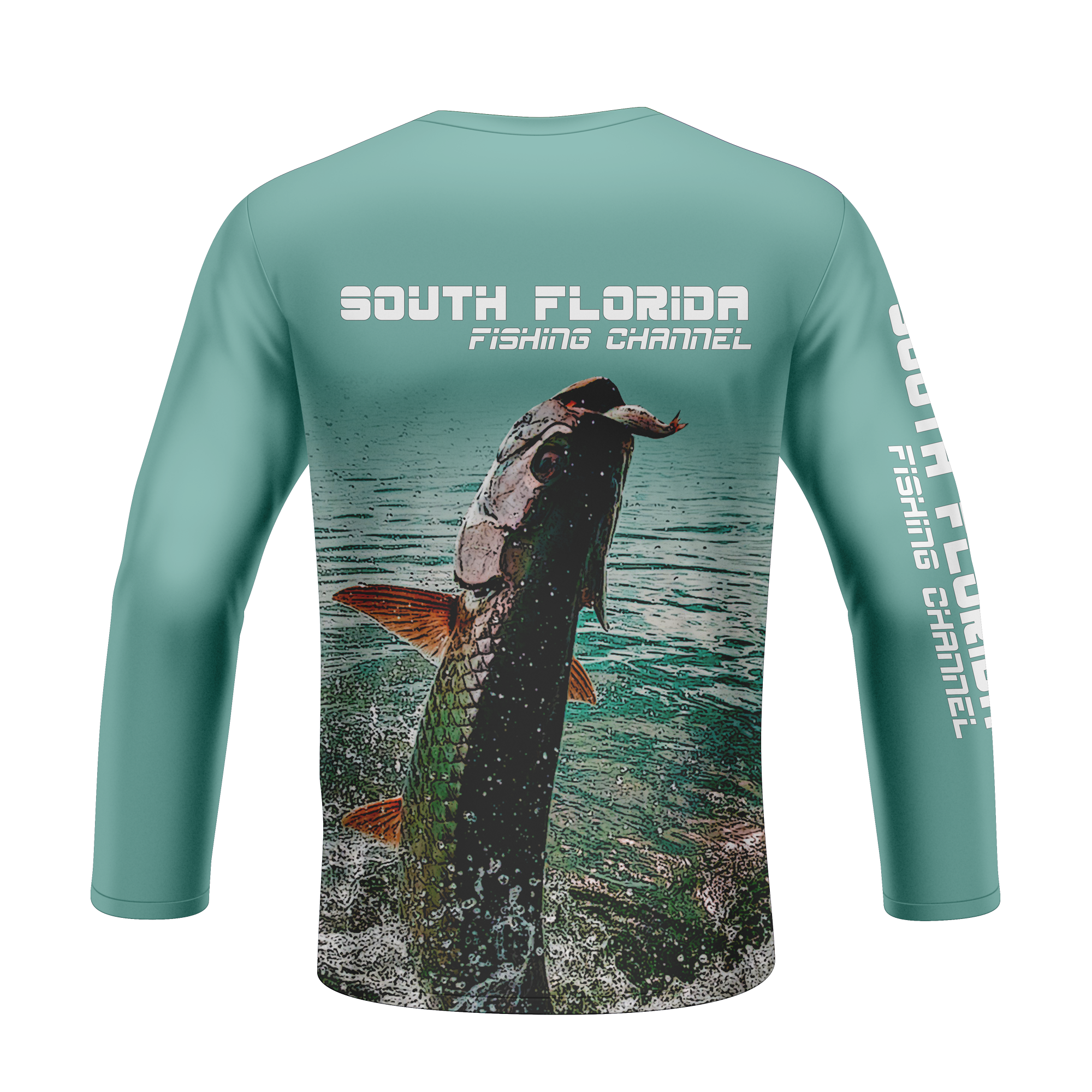 Tarpon OG Performance Shirt – Sea Glass Green Fishing Apparel
