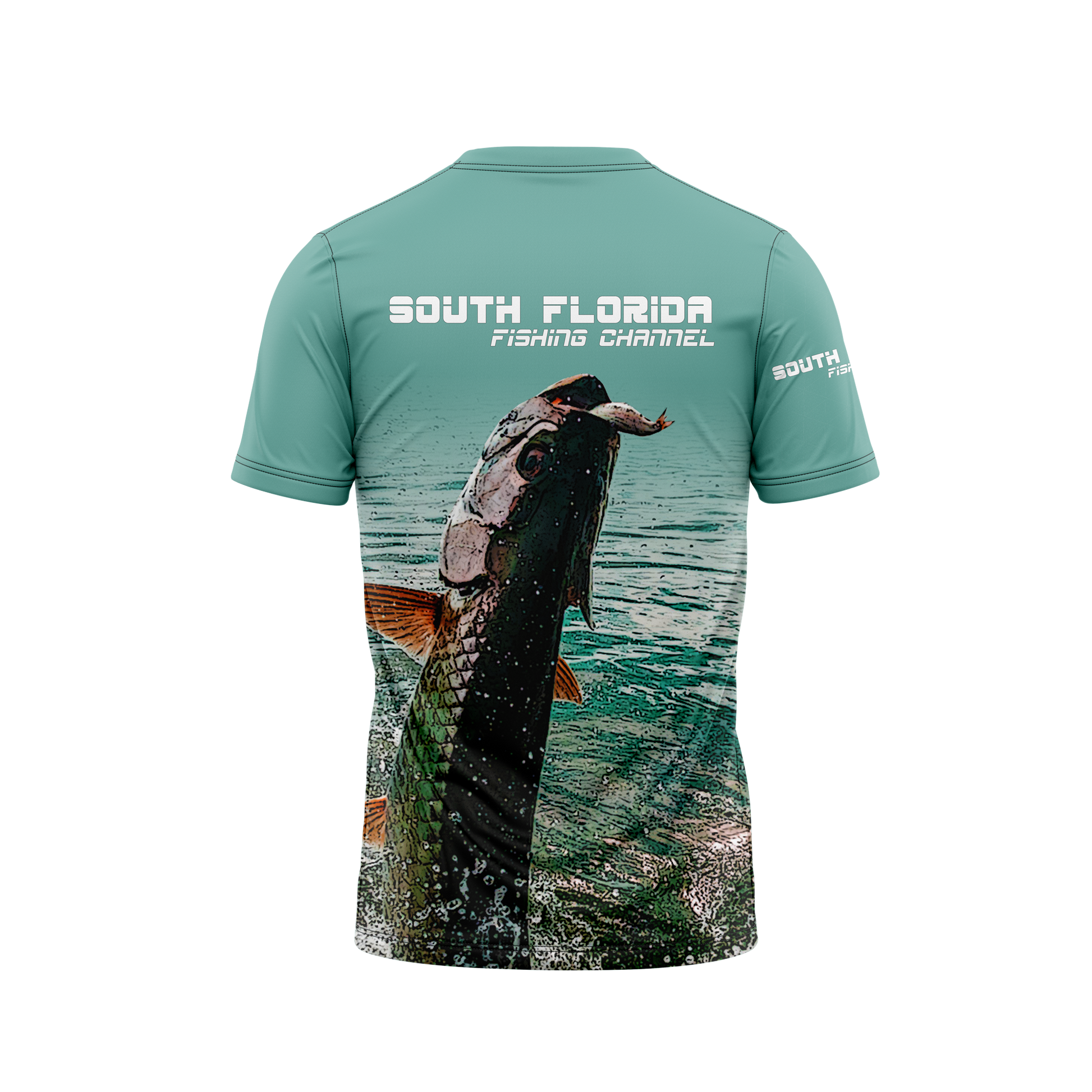 performance fishing gear shirts Tarpon OG Performance Shirt – Sea Glass Green Fishing Apparel