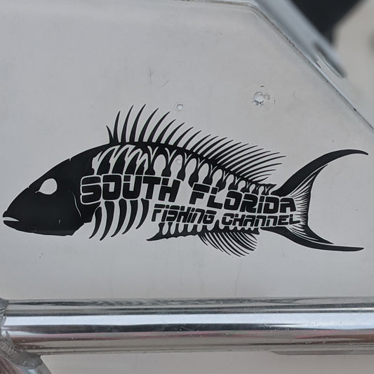 Mutton Snapper Skeleton Decal