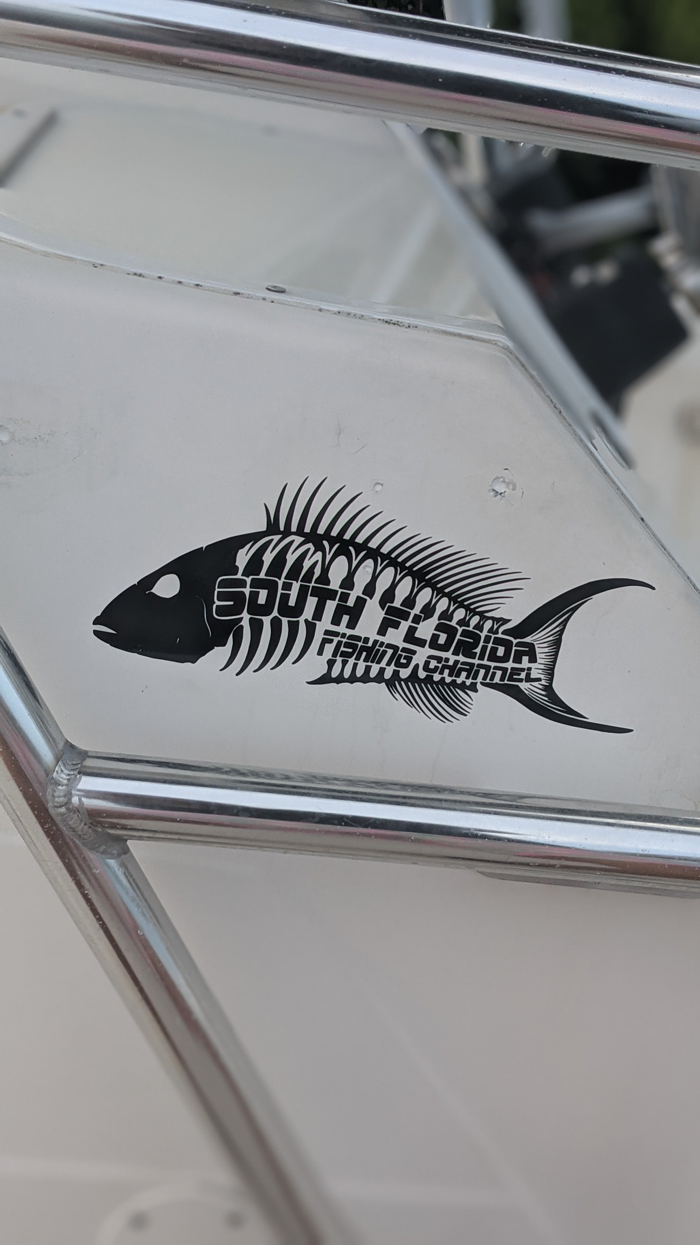 Mutton Snapper Skeleton Decal