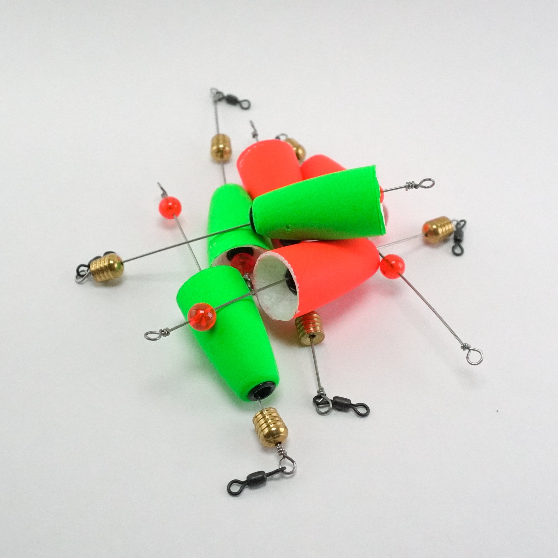 diy cork fishing lures Mini Popping Corks (3pk) red