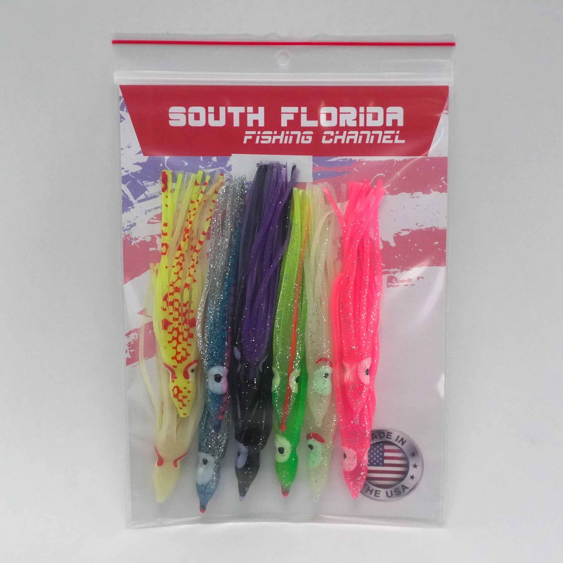 Squid Skirt Small Feather Rigged - Tackle Center Of Islamorada